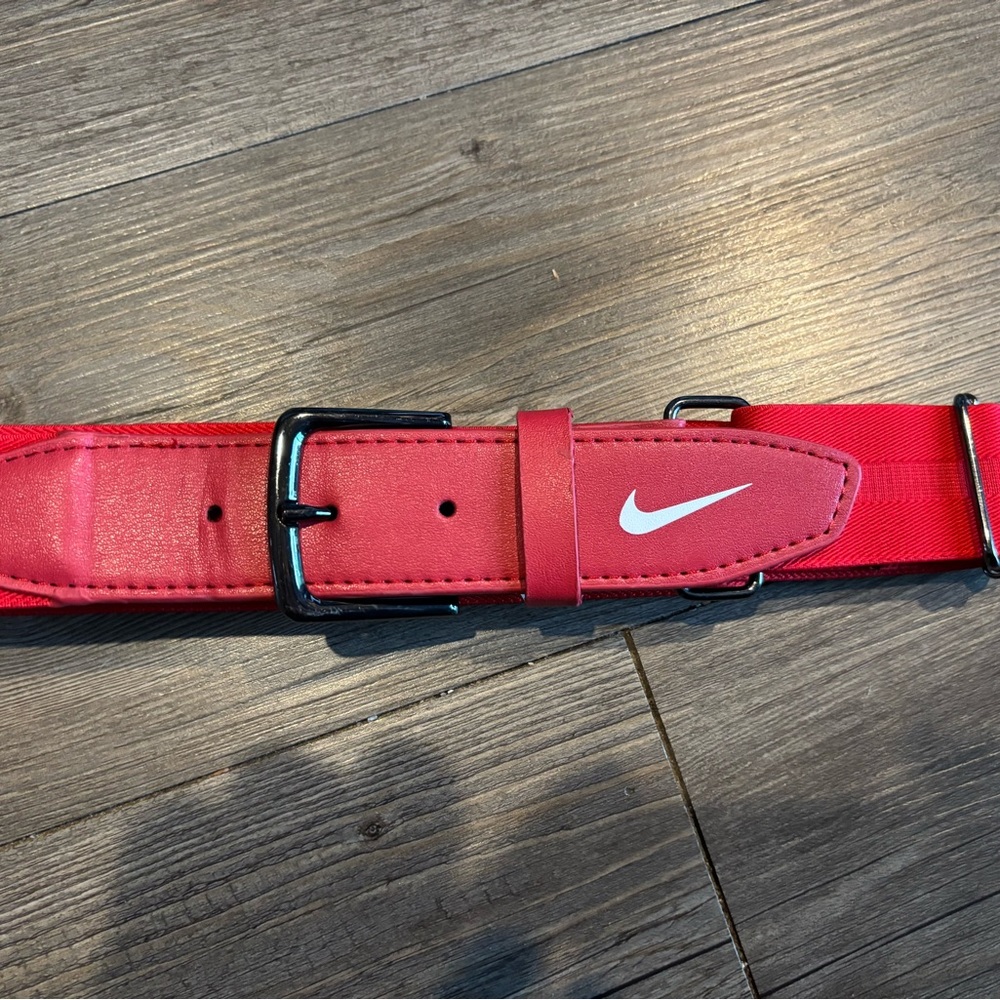 Nike Red Belt